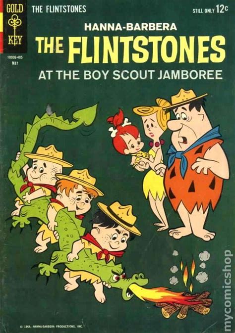 Flintstones 1961 Dellgold Key Comic Book Flintstones Vintage