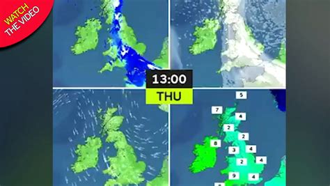 Uk Weather Britain Braces For Snow And Amber Warnings Will Your Area
