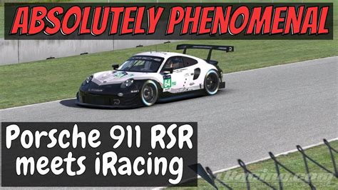 First Drive Of The Iracing Porsche Rsr In Vr Youtube
