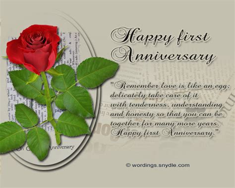 1st Wedding Anniversary Messages Wordings And Messages