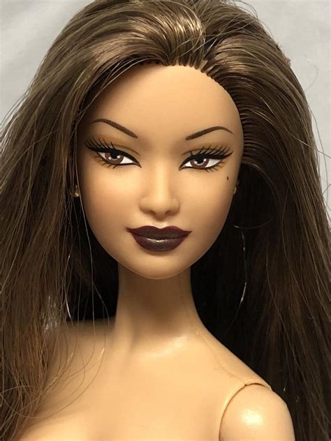 Nude Collector Edition Barbie Doll Goddess Model Muse Brunette 1925264602