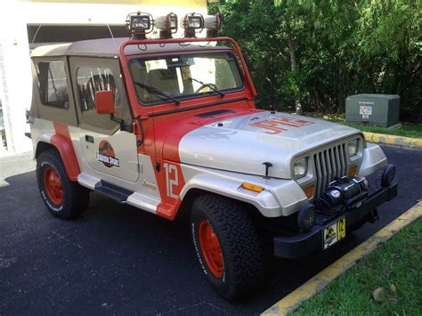 Jeep Wrangler Sahara Jurassic Park Replica Sells For 9k On Ebay
