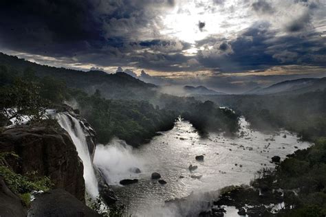 Athirapalli Falls Also Known As Suren Chellakutti Falls Is Situated
