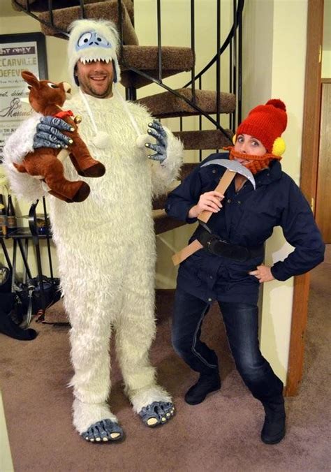 Couples Costumes Image By Jenny Kurtz On Xmas Clever Halloween Costumes Abominable Snowman