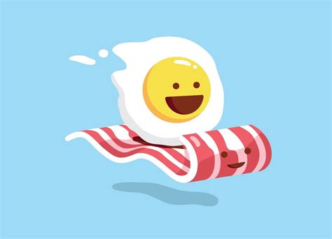 Magic Bacon Ride Threadless Artist Shop In 2022 Egg Art Bacon Art