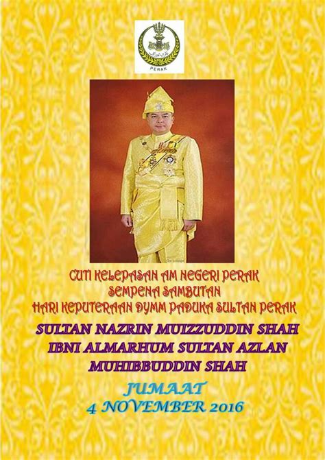 One of the best events in…» Kenapa Tarikh Keputeraan Sultan Perak Berubah Setiap Tahun ...
