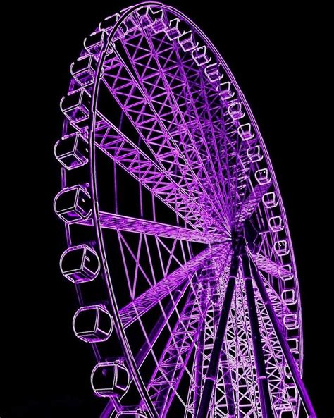 The user can control the speed of rotation by pressing 'v/v' or 'x/x' keys from keyboard where 'v/v' increases the speed and 'x/x' decreases the speed. Ferris Wheel in 2020 | Neon purple, Purple vibe, Purple ...