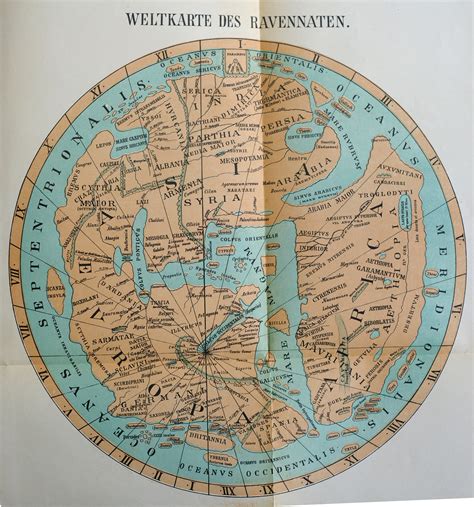 mappae mundi from the edition of konrad miller - swanrād