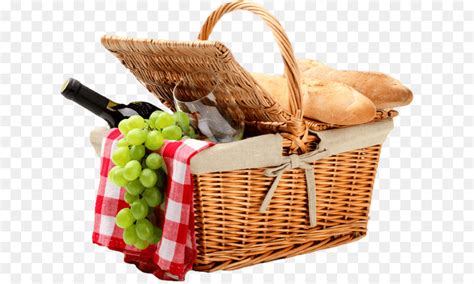 1,055 transparent png illustrations and cipart matching picnic basket. Picnic Baskets Baguette Food Gift Baskets - table food png ...