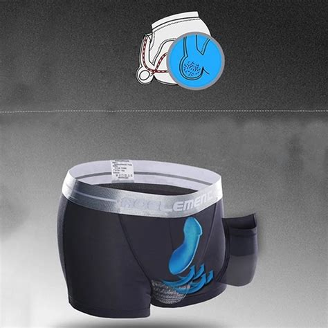 Men S Breathe Boxer Underwear Bullet Separation Scrotum Physiological Underpants Youth Health