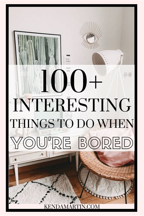 101 Productive Things To Do When Youre Bored Productive Things To Do