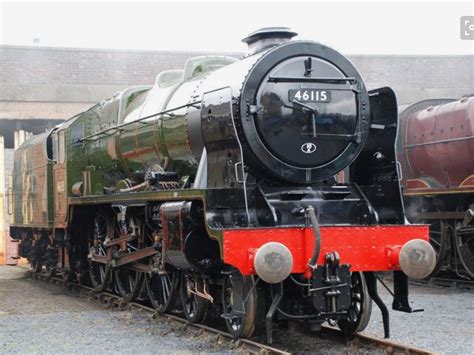 46115 Scots Guardsman Preserved Steam Locomotive Steam Trains Uk