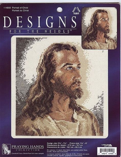 Jesus Counted Cross Stitch Kit Artofit