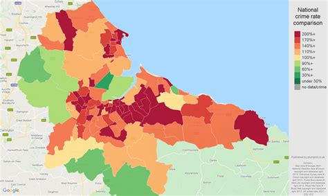 Cleveland Antisocial Behaviour Crime Statistics In Maps And Graphs