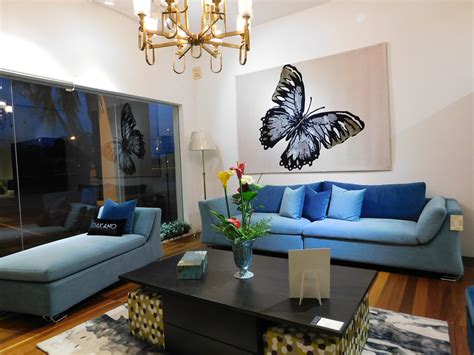 Blue Color Sofa Living Room Colors Living Room Home Decor