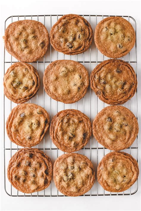 Thin And Crispy Chocolate Chip Cookies Tates Style