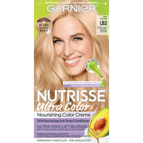 Garnier Nutrisse Ultra Color Lb Ultra Light Natural Blonde Nourishing