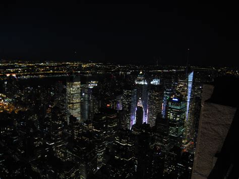 New York City Skyline At Night Wanderingtrader