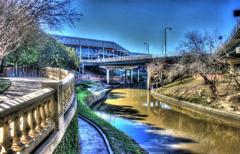 Bayou River In The City In Houston Texas Image Free Stock Photo