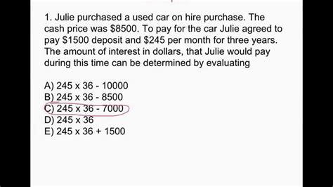 Hire purchase is the simplest of the major forms of car finance to explain. Hire Purchase - YouTube