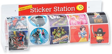 Smilemakers Sticker Roll Rack Prizes 1 Per Pack Toys And Games