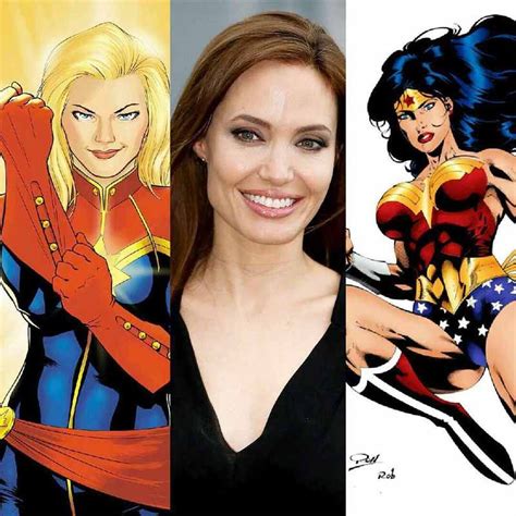 Angelina Jolie Direct Captain Marvel Or ‘wonder Woman Captain
