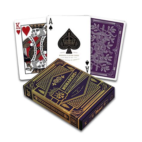 Purple Monarch Playing Cards Theory11 Ph