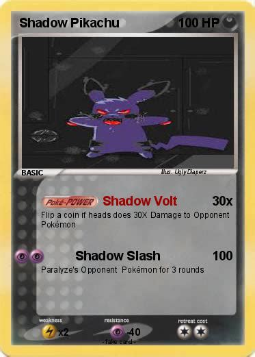 Pokémon Shadow Pikachu 949 949 Shadow Volt My Pokemon Card