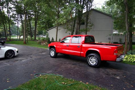 2000 Dodge Dakota Slt 4x4 47l Red