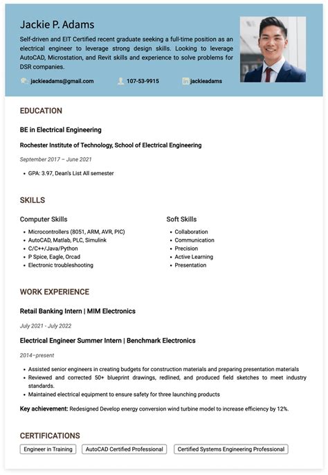 A Comprehensive Cv Format Guideline For Freshers Examples Cakeresume