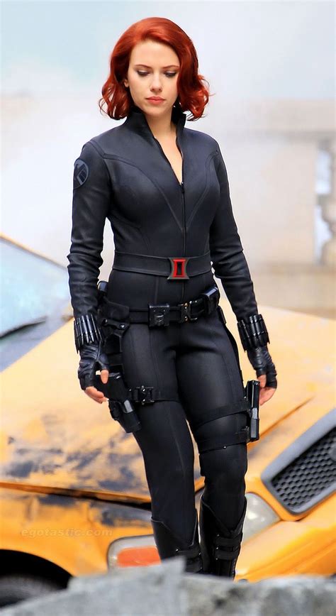 Scarlettjohansson Natasharomanoff Blackwidow Ironman2 Black Widow Costume Black Widow