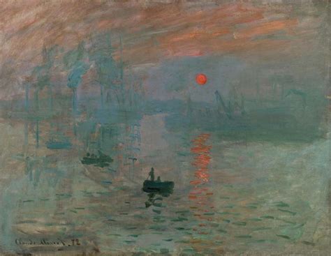 Claude Monet Impression Sunrise Art Commercial Paintings सजावटी