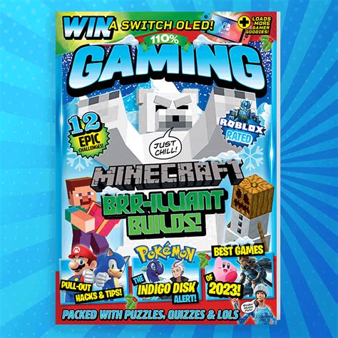 110 Gaming Magazine Subscription For Kids Aged Between 7 14