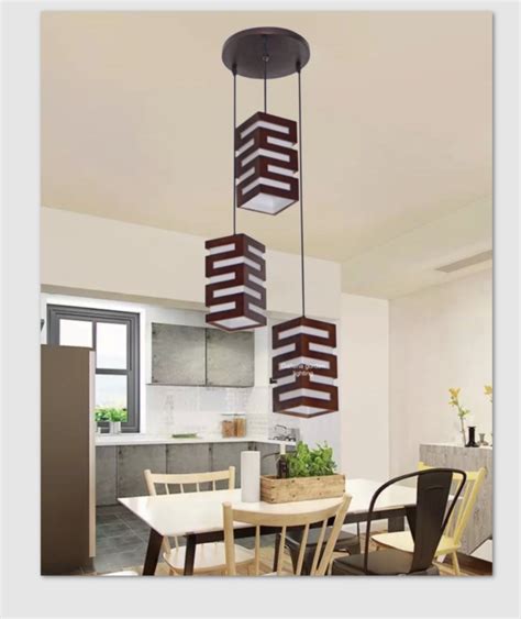 Jual Lampu Hias Gantung Minimalis Dekorasi Ruang Keluarga Meja Makan