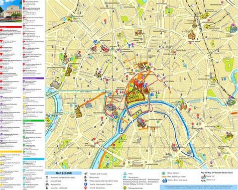 Moscow Maps Russia Maps Of Moscow