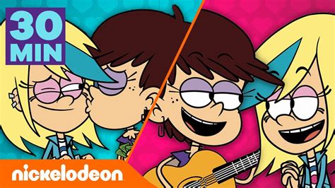 Loud House 30 Min De Los Momentos De Enamoramiento De Luna Y Sam Nickelodeon En Español