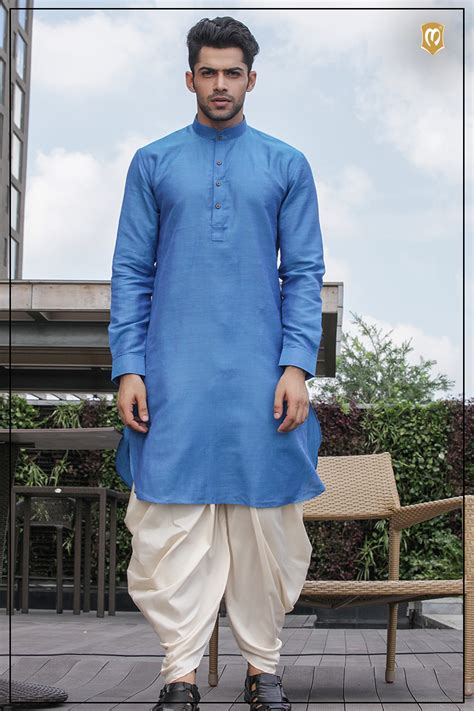 trendy blue pathani to celebrate every occasion mens indian wear mens kurta designs stylish