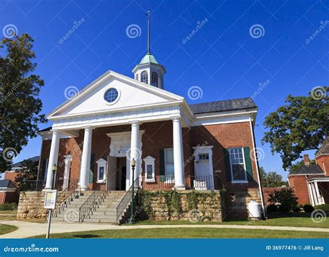 Appomattox Court House In Virginia Stock Photo Image Of Architecture