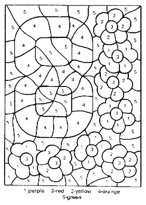 Numbers Coloring Pages Pictures - Whitesbelfast