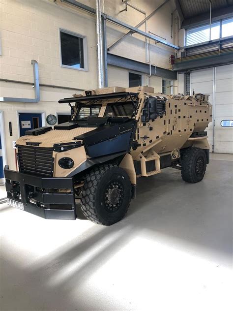 British Army Upgrades Its Foxhound Armoured Vehicles Armored Vehicles