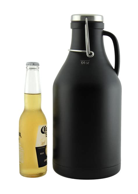 Kegco 72x Fd 64b Seventy Two Customizable Beer Growlers 64 Oz Double