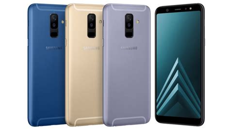 Samsung Announces Galaxy A6 And Galaxy A6 Plus Mid Range Smartphones