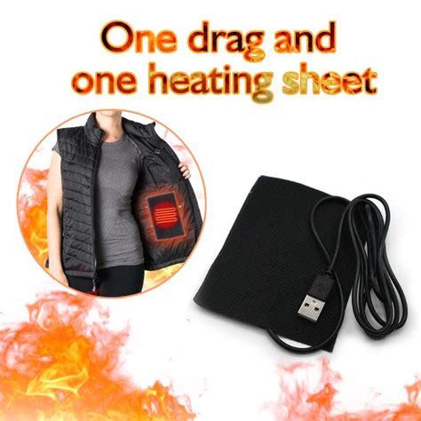 Diy carbon tape heated vest: Aliexpress.com : Buy 1 Set USB Electric Heating Pads for DIY Heated Clothing Thermal Outdoor ...