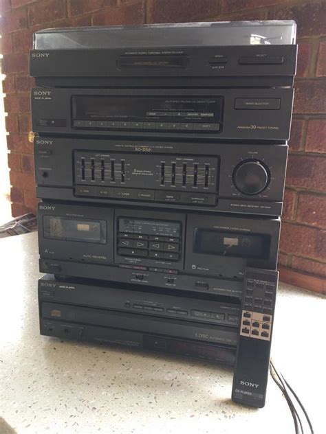 Sony Hifi Stack Stereo System In Bournemouth Dorset Gumtree