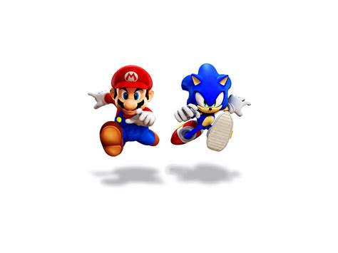 Sonic And Mario Wallpapers Wallpaper Cave