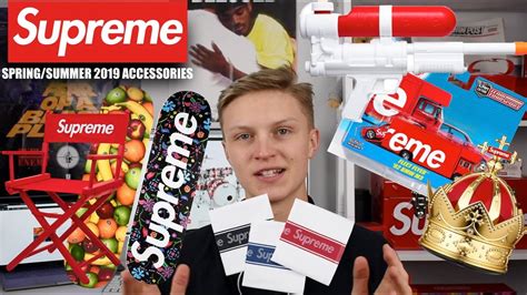 Supreme Ss19 Accessories These Are Fire Youtube