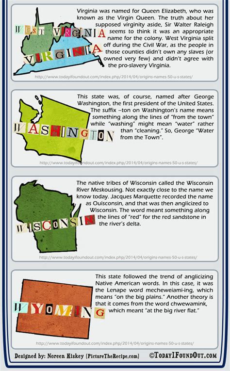 This Is How The 50 Us States Got Their Names History Daily