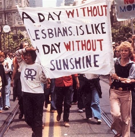 Lgbt History Archive LESBIANS ARE BEAUTIFUL A DAY WITHOUT LESBIANS IS