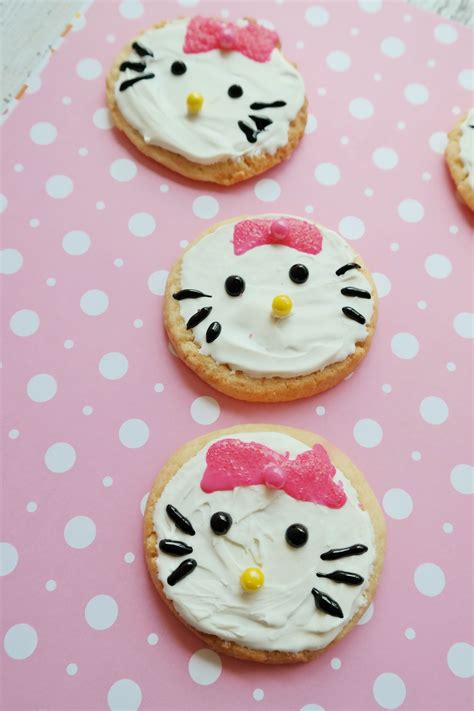 Hello Kitty Sugar Cookies The Perfect Treat For Kids And Themed Parties