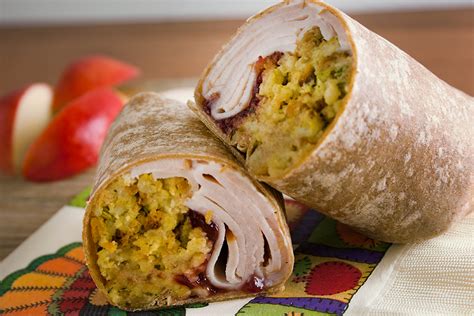 Turkey Dinner Wrap....this used to be my favorite wrap at Roly Poly